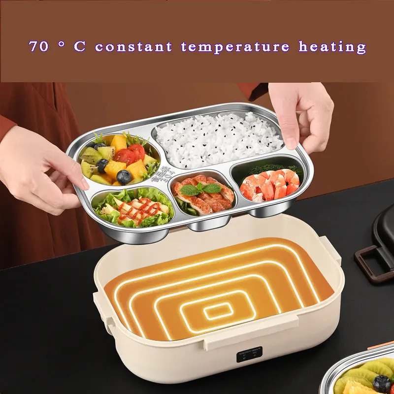 Electric Heated Lunch Boxes St - Food Storage To Keep Warm recension och pris