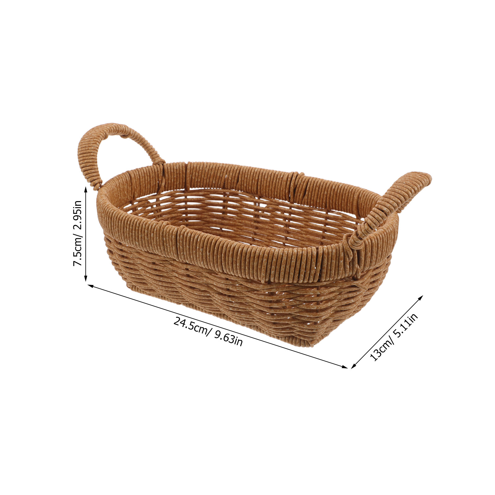 Oval Plastic Basket Small Frui - Food Storage In Restaurant recension och pris