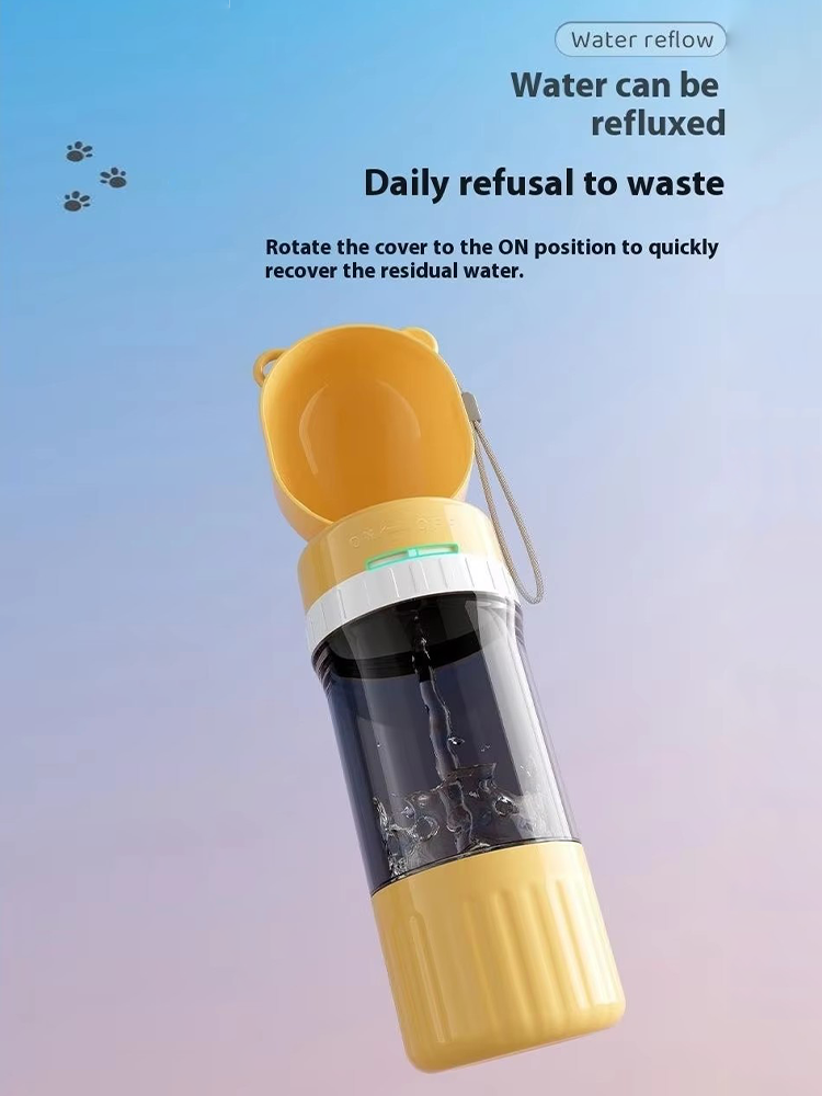 2-in-1 Leakproof Pet Bottle: 4 - Food Storage Hiking recension och pris